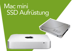 Mac mini SSD & Fusiondrive Upgrade München