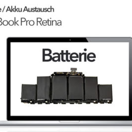 MacBook Akku Pro / Retina Batterie