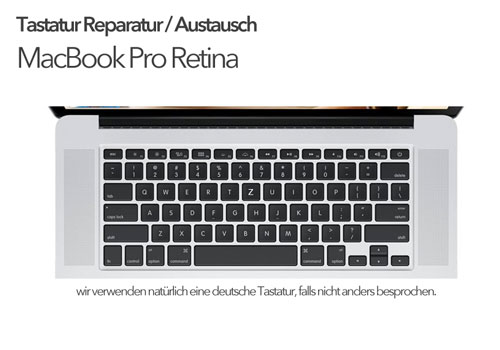 MacBook Retina Tastatur