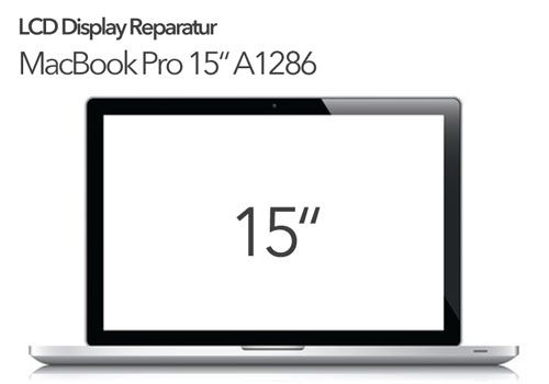 LCD Reparatur MacBook Pro 15" A1286