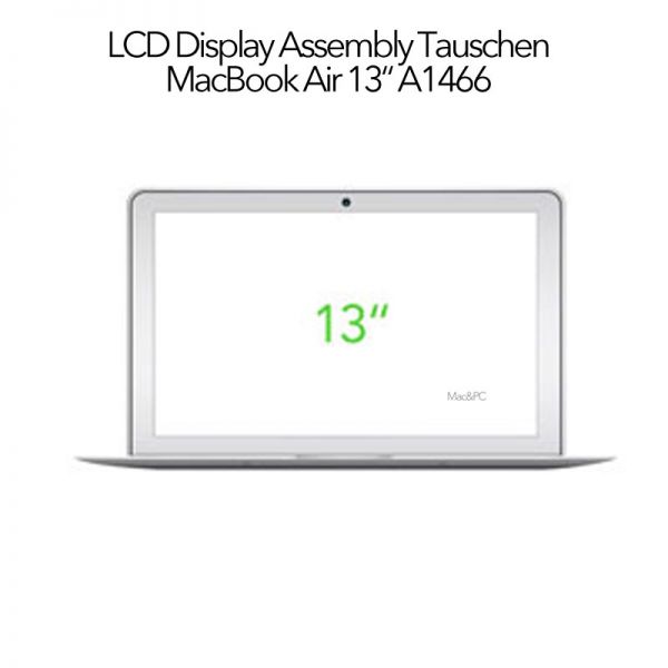MacBook Air 13" A1466 LCD Display Assembly komplett Austausch Neu