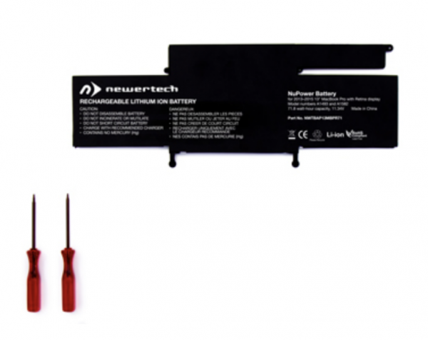 NuPower 72 Wh Batterie entspr. A1493 für MacBook Pro 13" (hergestellt 2013-2015), Retina