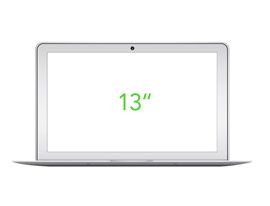 MacBook Air 13" LCD Display Reparatur Tausch ( A1237 A1369 A1466 )