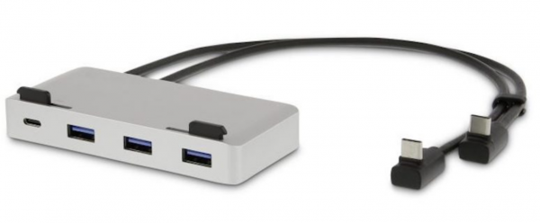 LMP USB-C Attach Dock ProStand 4K 7 Port, silber