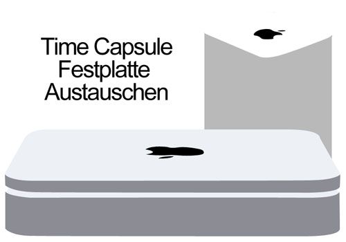 Time Capsule Festplatte aufrüsten / vergrößern / tauschen