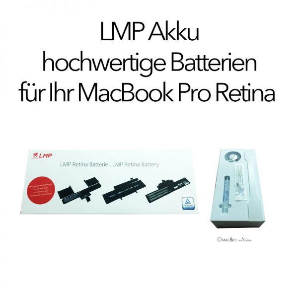 LMP Batterie MacBook Pro 15" Retina ab 06/15 A1618