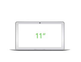 MacBook Air 11" LCD Display Reparatur Tausch