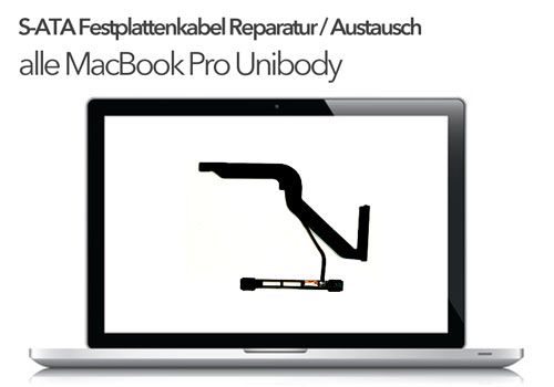 HDD-SATA Festplattenkabel Reparatur Austausch MacBook Pro