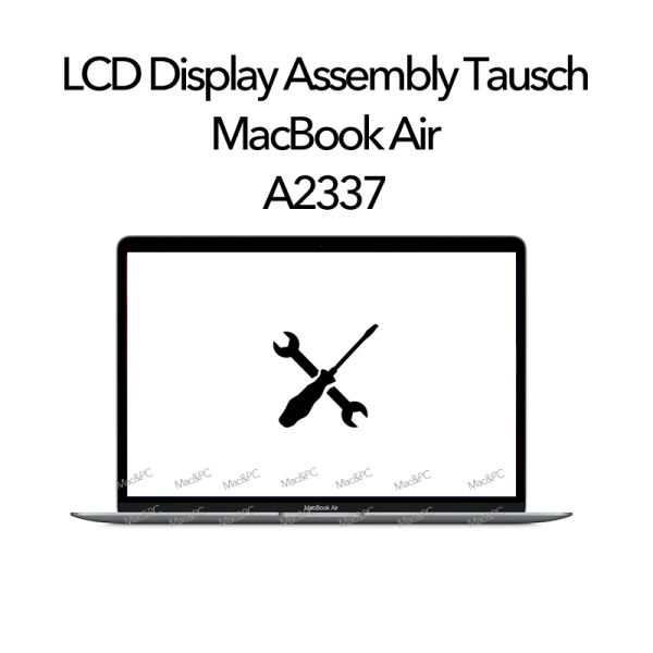 A2337 MacBook Air 13" Retina LCD Display Austausch Reparatur M1 2020 EMC 3598