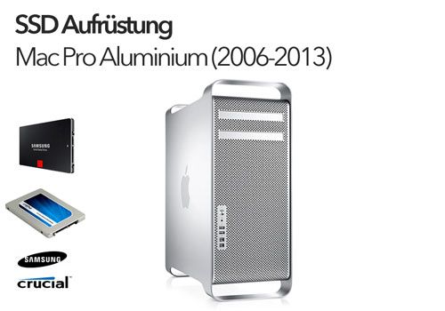 Mac Pro (Aluminium) SSD Aufrüstung