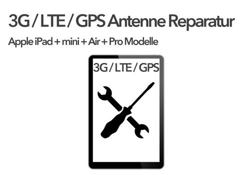 3G / GPS / LTE Antenne Reparatur iPad