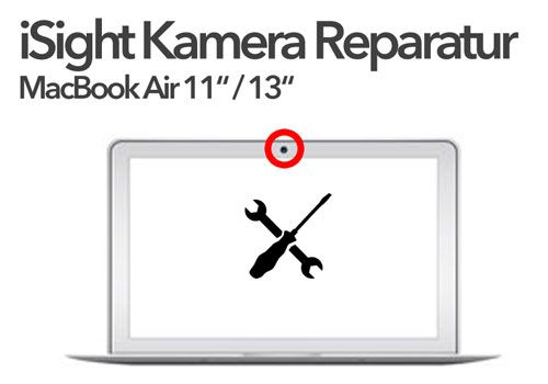iSight Kamera Austausch Reparatur MacBook Air 11" 13" A1370 A1369 A1469 A1466