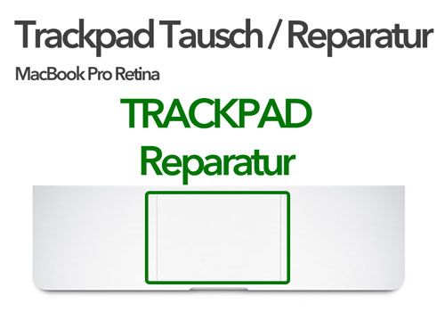 Trackpad Reparatur / Austausch MacBook Pro Retina A1398 A1502 A1425