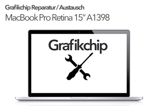 MacBook Pro Retina NVIDIA Grafikprozessor Mainboard Reparatur A1398 15"