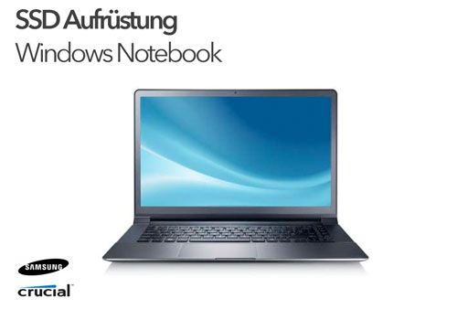 SSD Aufrüstung für Windows Notebooks