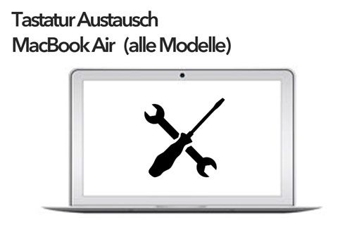 MacBook Air Tastatur Reparatur Austausch A1237 / A1304 / A1370 / A1369 / A1465 / A1466