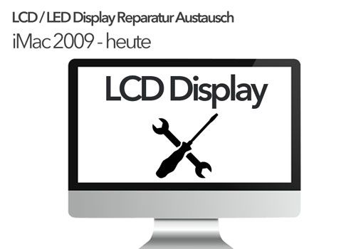 LCD LED Reparatur Austausch iMac A1311, A1312, A1418, A1419 & Retina 5k lcd