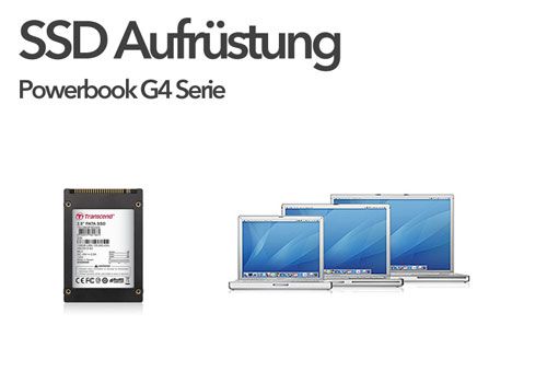 SSD Aufrüstung PowerBook G4