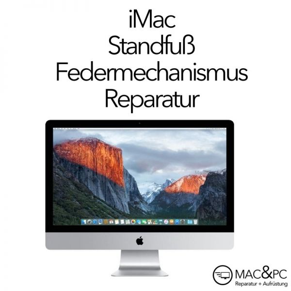 iMac Standfuß Federung / Scharnier Reparatur