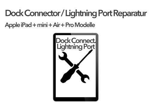 Dock Connector & Lightning Anschluss Reparatur iPad