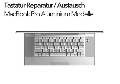 MacBook Pro Alu Tastatur Reparatur / Tausch A1260 / A1261